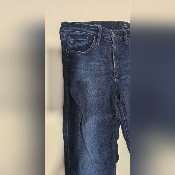 Ag Adriano Goldschmied The Prima Mid Rise Cigarette Denim Jeans Size 29 R - Picture 5 of 14